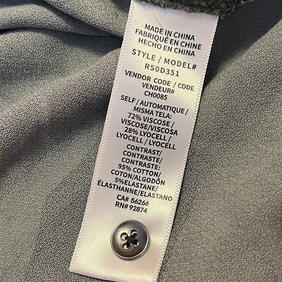 SPLENDID Collection Camo Print Neutral Sleeveless Popover Button Up Dress - Picture 7 of 8